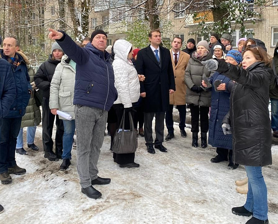 Габов вместе с соратниками встретились с инициативными группами из Мытищ и Пушкино