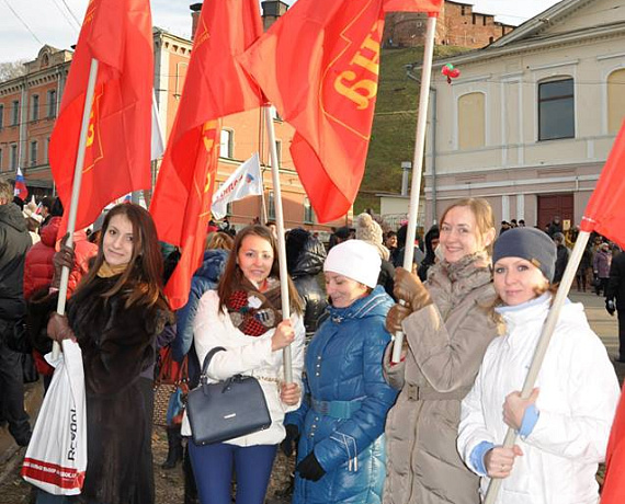 Социал-патриоты отметили День народного единства в Нижнем Новгороде