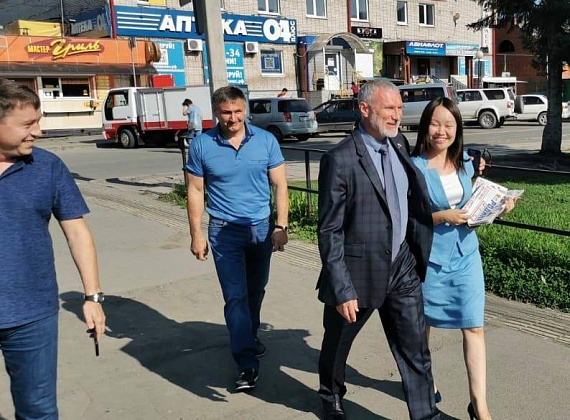 Рабочий визит Алексея Журавлева в Республику Алтай, август 2019