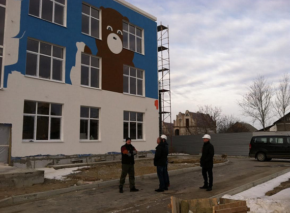 Алексей Журавлёв инспектирует строящиеся соцобъекты в ПМР, 04.01.2015 (часть 2)