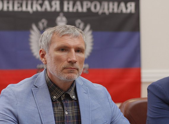 Алексей Журавлёв в Донецке: пресс-конференция, общение с прессой, интервью (часть 1), 12 июня 2014 г.