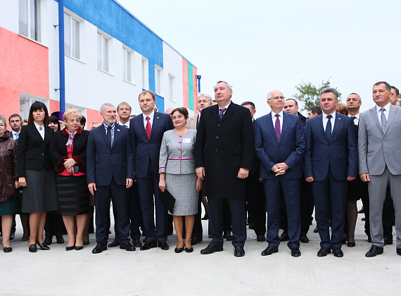 Открытие школы в селе Ташлык, 11.10.2016