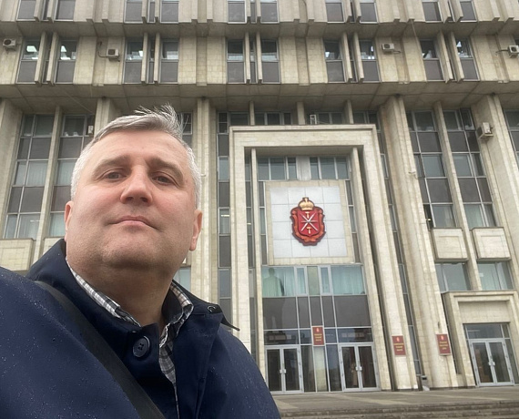Алексей Рылеев прибыл с рабочим визитом в Тулу для подготовки к выборам 2024 года