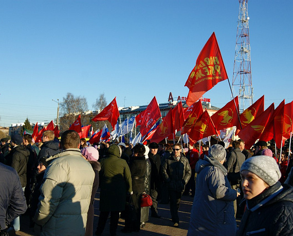 Ижевские социал-патриоты приняли участие в акции "Мы вместе!"