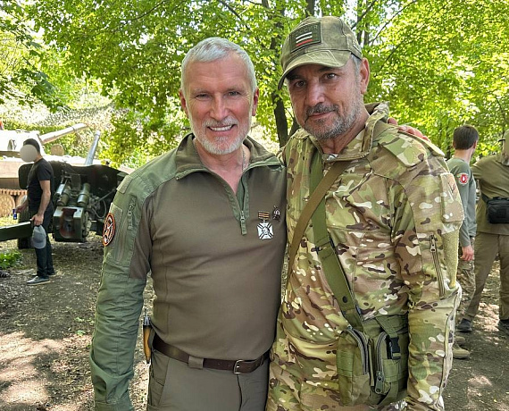 Алексей Журавлев посетил родную интербригаду "Пятнашка" в день ее десятилетия