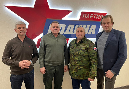 Рылеев и Лобзин встретились с руководством Рязанской "РОДИНЫ"