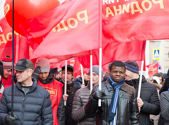 Партия "РОДИНА" - на акции "Мы едины!", 04.11.2014 (2 часть)
