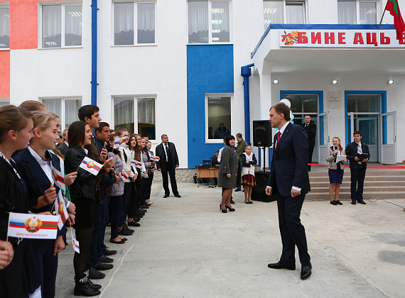 Открытие школы в селе Ташлык, 11.10.2016