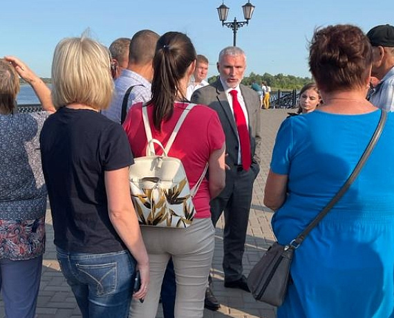 Жители Сарапула рассказали Алексею Журавлеву о проблемах города