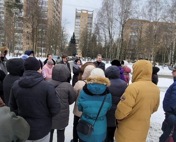 Команда Подмосковной "РОДИНЫ" встретилась с обманутыми дольщиками г. Ступино