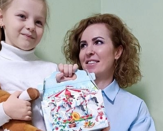 Дети в Тамбове начали получать новогодние подарки от Алексея Журавлева