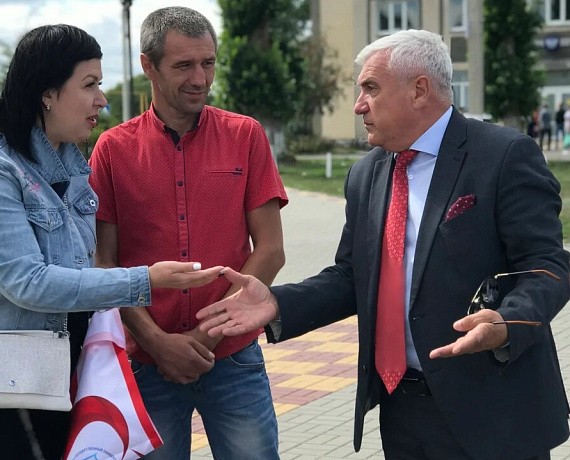 Любомир Радинович совершил рабочую поездку по районам Воронежской области