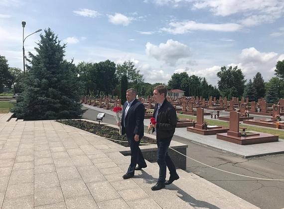Рабочий визит Алексея Рылеева в Северную Осетию, 05.06.2019