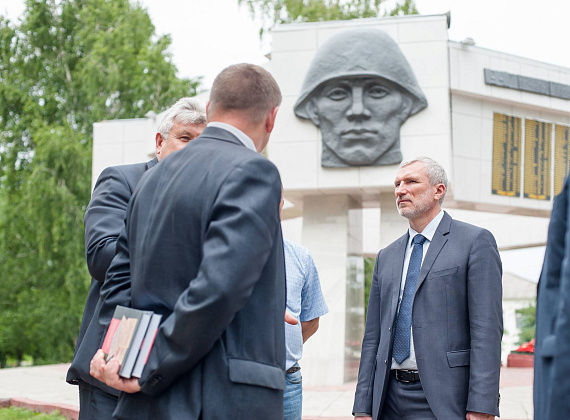 Рабочий визит Алексея Журавлева в Панинский и Эртильский районы Воронежской области, 15.06.2016