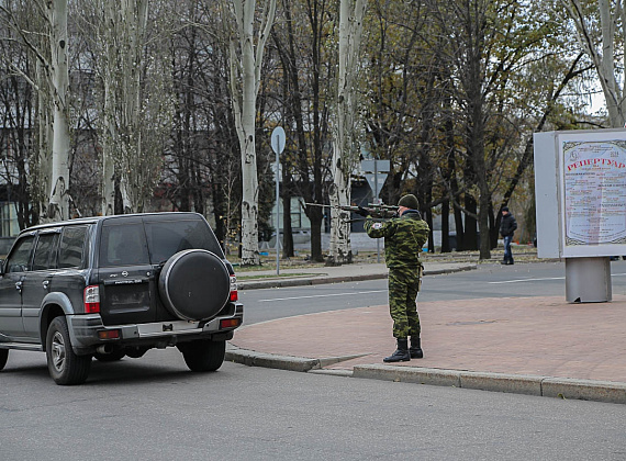 Делегация партии "РОДИНА" в Новороссии, 02.11.2014