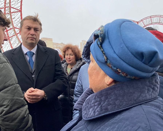 Габов вместе с соратниками встретились с инициативными группами из Мытищ и Пушкино