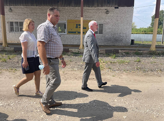 Рабочий визит Алексея Журавлева в Тамбовскую область, 30.07.2021