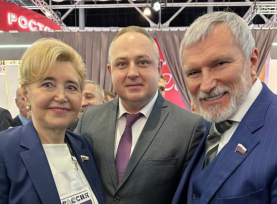 Алексей Журавлев посетил выставку "Россия" на ВДНХ в День Тамбовской области (24.12.2023)