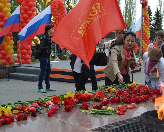 "РОДИНА" приняла активное участие в праздновании 9 мая в Саратове