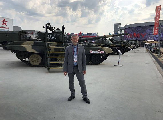 Алексей Журавлев на III Международном военно-техническом форуме "Армия-2017", 22.08.2017