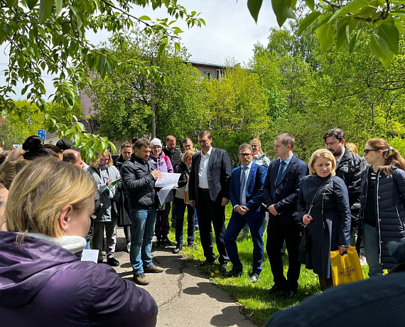 В Подмосковье прошли встречи с жителями г.Мытищи и спортсменами в Орехово- Зуево.