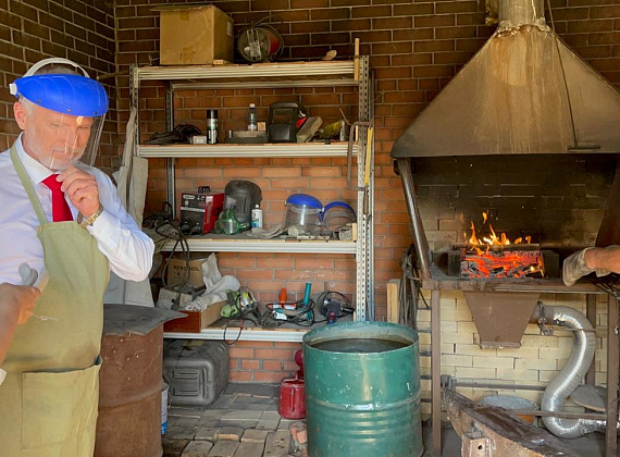 Рабочий визит Алексея Журавлева в Омскую область, 08.07.2021