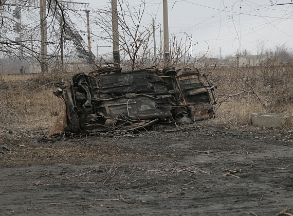 Жизнь в Дебальцево, 01.03.2015