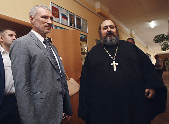 Рабочий визит Алексея Журавлёва в Оренбургскую область, 07.09.2015