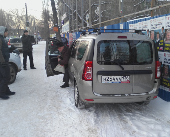 Воронежская "РОДИНА" – против беспредела на дорогах!