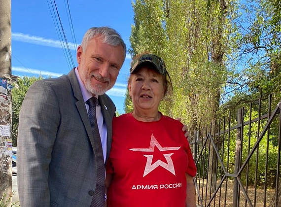 Алексей Журавлев проголосовал на выборах в Воронеже (13.09.2020)