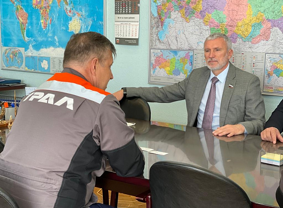 Рабочий визит Алексея Журавлева в Челябинскую область, 07.07.2021