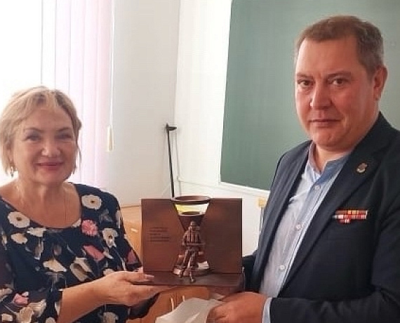 Андрей Ружников провел занятие для учащихся школы города Нарьян-Мара