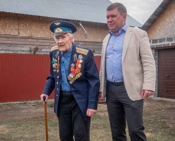 АКТИВ ЧЕЛЯБИНСКОЙ "РОДИНЫ" ПОЗДРАВИЛ ВЕТЕРАНА ВЕЛИКОЙ ОТЕЧЕСТВЕННОЙ ВОЙНЫ