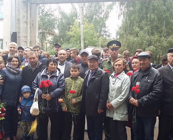 Татарстанская "РОДИНА" приняла участие в открытии мемориального комплекса, посвященного погибшим в локальных конфликтах
