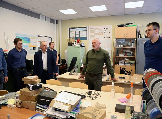 Алексей Журавлев посетил Воронежский государственный технический университет