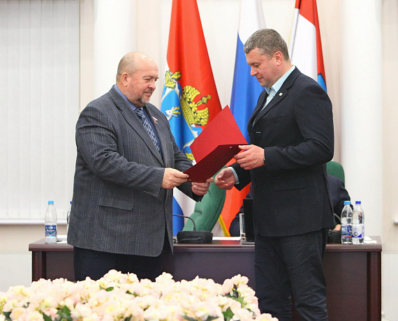 Валерий Барсук награжден благодарственным письмом за помощь участникам СВО