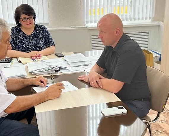 Лидер Воронежской "РОДИНЫ" встретился с руководством Богучарского района