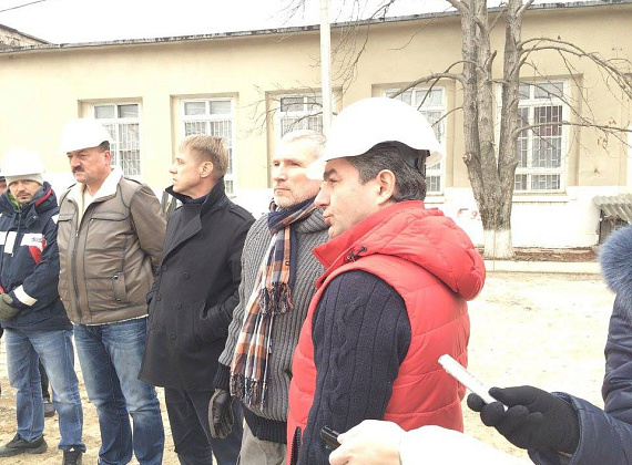 Алексей Журавлёв осмотрел стройплощадки соцобъектов в ПМР, 02.12.2014