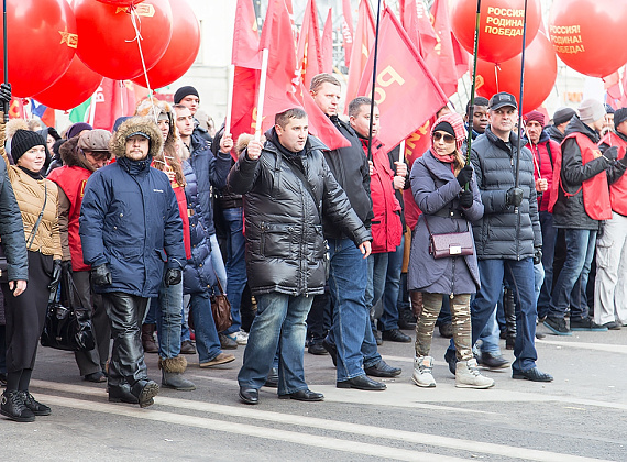 Партия "РОДИНА" - на акции "Мы едины!", 04.11.2014 (2 часть)