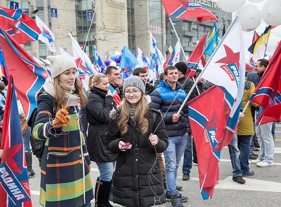 Партия "РОДИНА" приняла участие в шествии и митинге "Мы едины!", 04.11.2015 (часть 2)