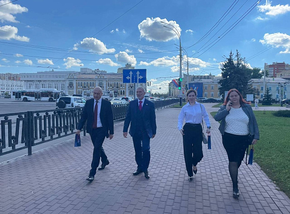 Рабочий визит Алексея Журавлева в Тамбовскую область, 20.09.2022