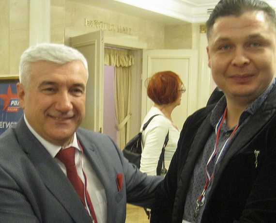Федор Лугинин: Скрепим рукопожатием наше единство в Новом 2018 году!