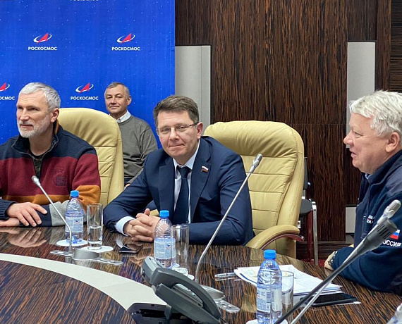 Журавлев в составе делегации Рогозина прибыл с рабочим визитом в Байконур