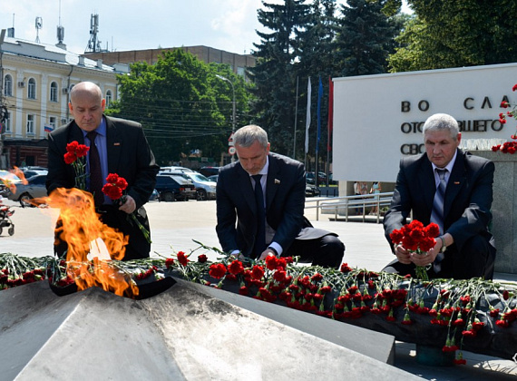 Визит Алексея Журавлёва в Рязанскую область, 23.06.2015