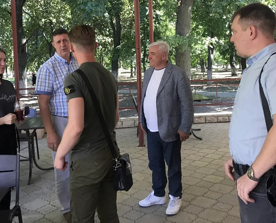 Любомир Радинович встретился с главой администрации Бобровского района Воронежской области