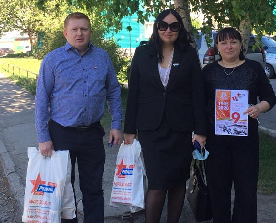 Активисты "РОДИНЫ" Республики Алтай оказали адресную помощь ветеранам