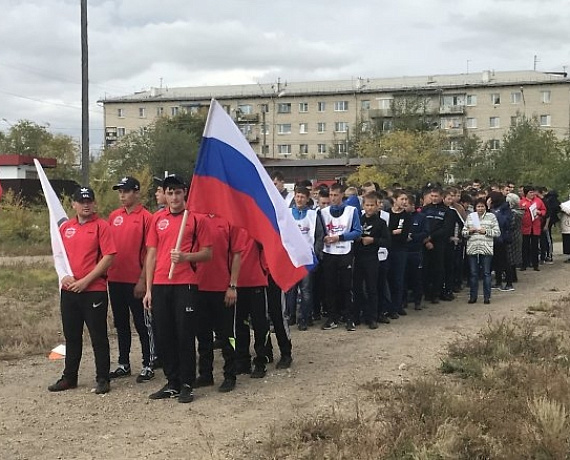 Читинские активисты приняли участие в студенческих спортивных соревнованиях