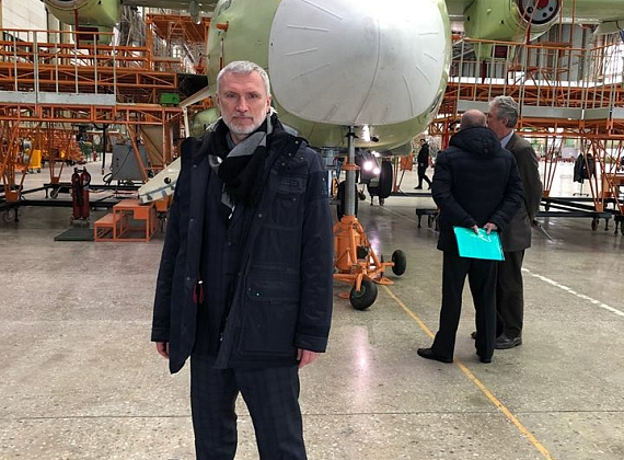 Рабочий визит Алексея Журавлева в составе делегации "Роскосмоса" в Воронеж, 01.03.2019
