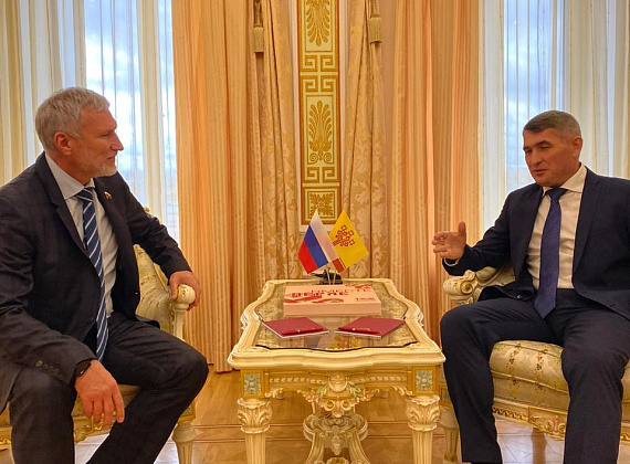 Рабочий визит Алексея Журавлева в Чувашскую Республику, 22.09.2020