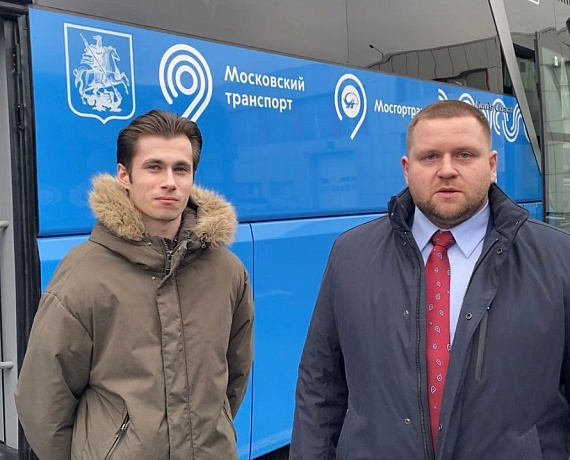 Делегация партии "РОДИНА" посетила "МОСГОРТРАНС"